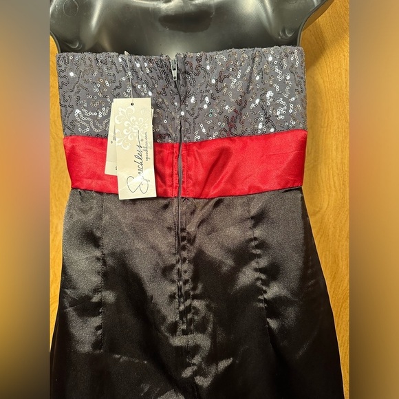 NWT Speechless size 5 formal strapless mini dress - Picture 5 of 10